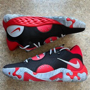 Mens Nike PG 6 Basketball Shoes Size 14 Bred Black Red Paul George DC1974 003